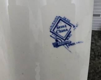 Semi China - Ridgway pottery - maker of Bue Willow