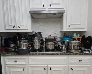 Pots, pans, cookware, bakeware & more