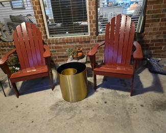 Adirondak  outdoor chairs