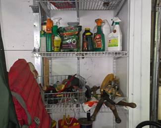 Yard sprays/chemicals 