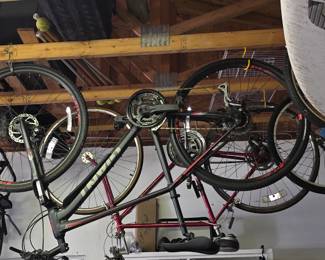 Humming bird feeders, bikes