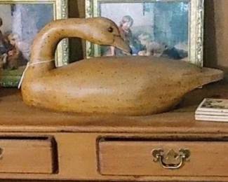 Vintage Life Size Goose Decoy