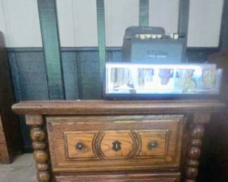 Solid Oak Night Stand 50.00