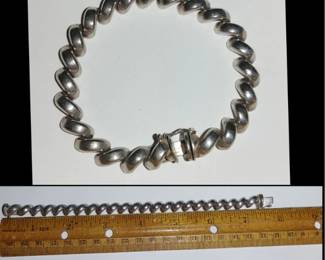 Vintage Sterling Silver San Marco Bracelet