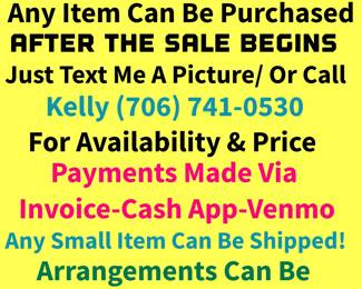 People in line for the sale & are physically there take priority over any sales made over the phone/text/