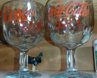 Coca cola glasses