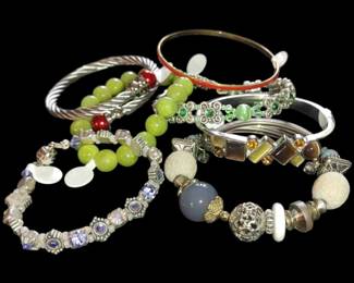 Assortment of bracelets