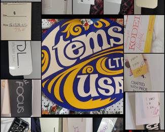 Original clothing tags
