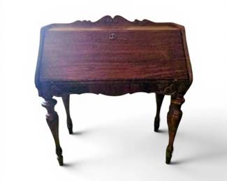 Victorian mahogany desk secretary