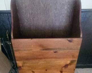 Solid Pine firewood box