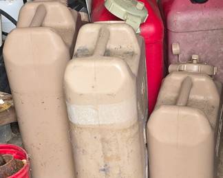 Water and Gas Cans