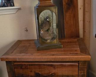 Nightstand  - Pheasant Lamp