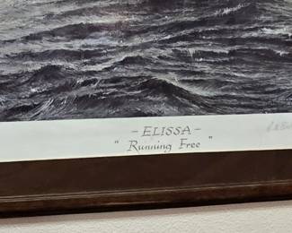Elissa Running Free Signed and Numbered