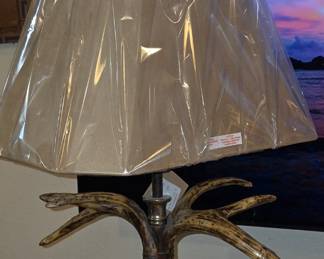 Horn Table Lamps - Uttermost Lighting - We have 2 - Brand New