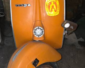 Front View of Scooter 