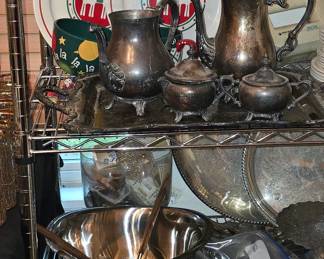 Silver Tea Set - Kitchen Items 