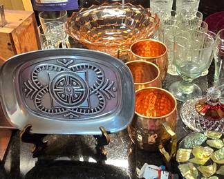 Cooper Cups - Pewter Tray