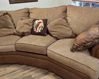 Brand New Couch - Love the two tone! 
