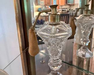 antique Crystal perfume bottle