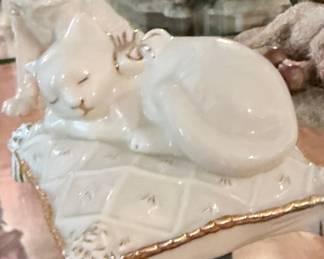 Lenox sleeping kitty