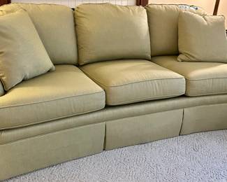 Thomas Joseph 83”w x 32” d x 44” h; 19” floor to seat $650
