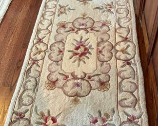 Runner area rug 31”w x 97”long $60