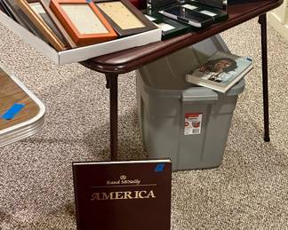 Pic frames & books. Most standard size  books - paperback $1; hard back &2