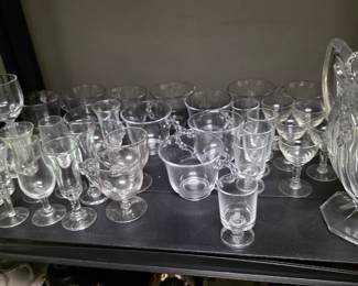 crystal, glass