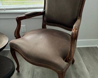 Vintage Chateau D'ax Louis XV Arm Chairs
