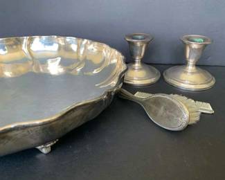 BE215VSterling Candleholders  835 Bowl 
