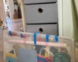 BE147Mystery Lot Gift Wrap  Storage