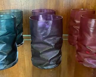 BE200Handblown Colored Glasses