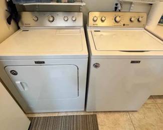 BE345Maytag Washer And Dryer