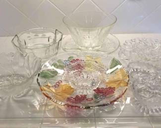 BE294American Brilliant Cut Glass And More 