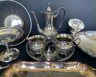 BE234Silver Plated Serveware 