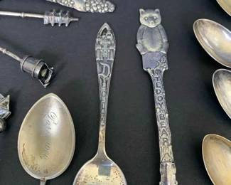 BE216VSterling Disney Spoon  More Treasures