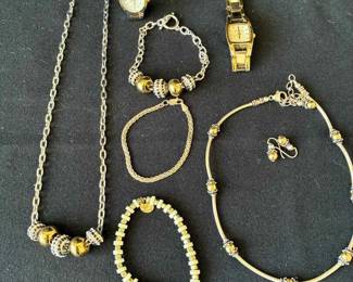 BE315Jewelry Black, Silver, And Gold Style
