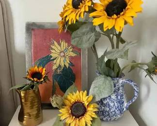 BE108Sunflower Art