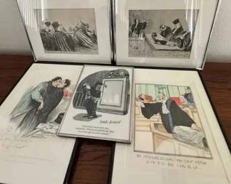 BE170Daumier Honore And Louis Maltese French Law Prints