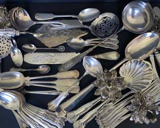 BE229Silver Plate Mystery Lot