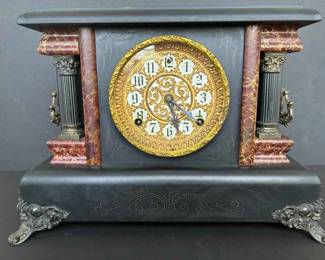 BE265VAntique Sessions Aurora Mantel Clock