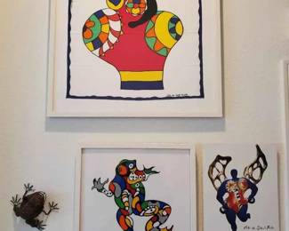 BE253Niki de Saint Phalle Art
