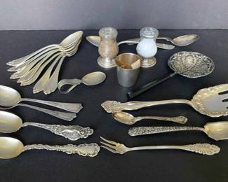 BE205VSpecial Sterling Serving Pieces 