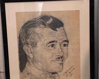 BE148WWII U.S. Military Portrait 