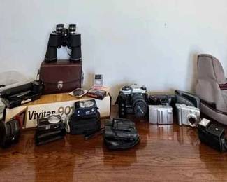 BE161Pentax, Nikon, Canon Cameras, Binoculars And More