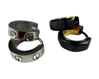 Hypoallergenic Fashion Hoop Earrings
