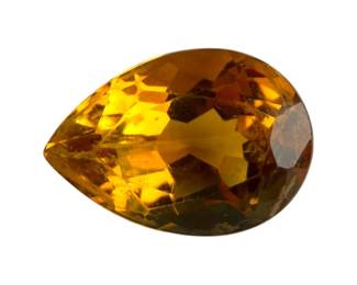 1pt80ct Genuine Pear Citrine Loose Gemstone
