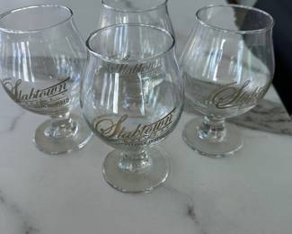Slabtown Brewery glasses; set of 4; $5
