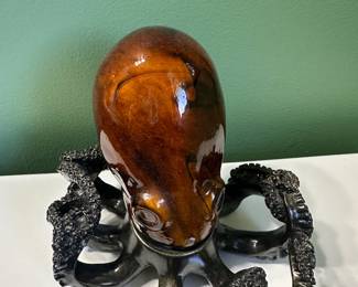 Electric octopus lamp; $25