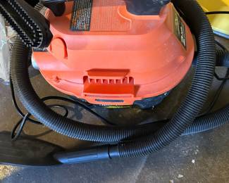 2 HP shop vac; $10